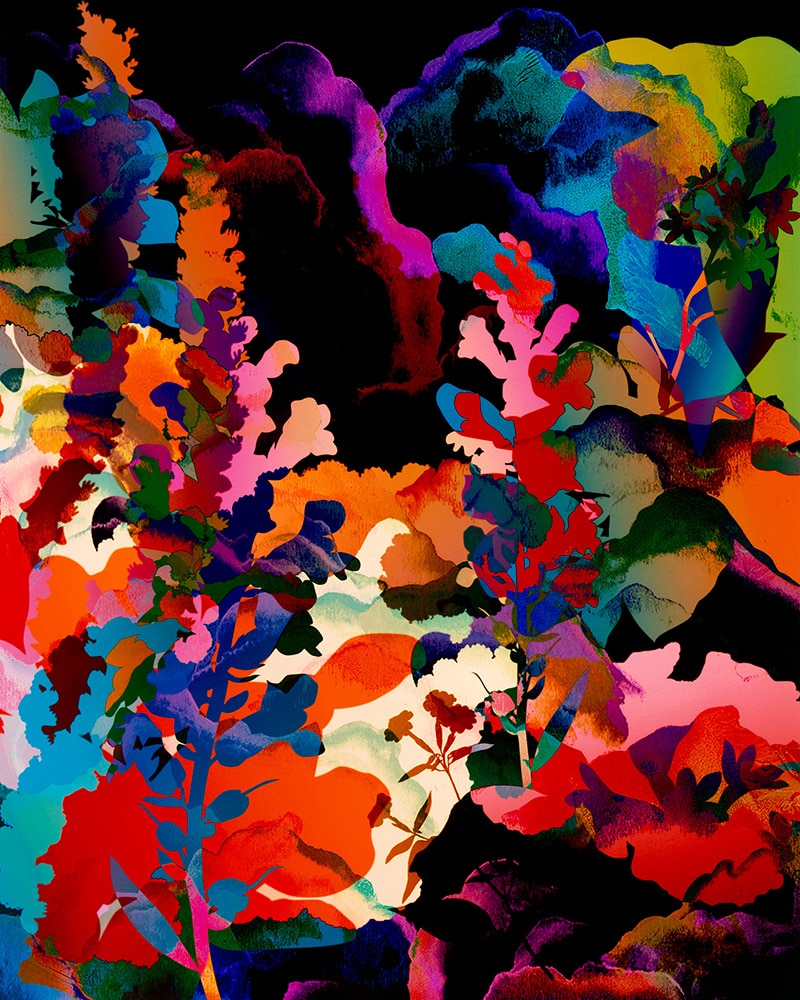 dessin textile La Pastorale collection Paysage Amélie Choquet